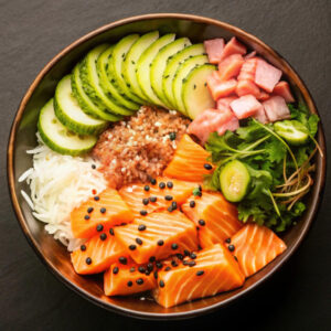 Teriyaki Salmon Bowl (GF)