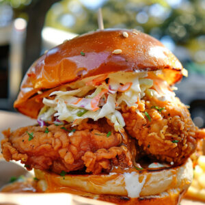 Southern Fried Chicken Burger